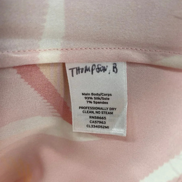 Classiques Entier Tops Womens M Red Pink Orange Floral Halter Sleeveless Stretch - Picture 8 of 9